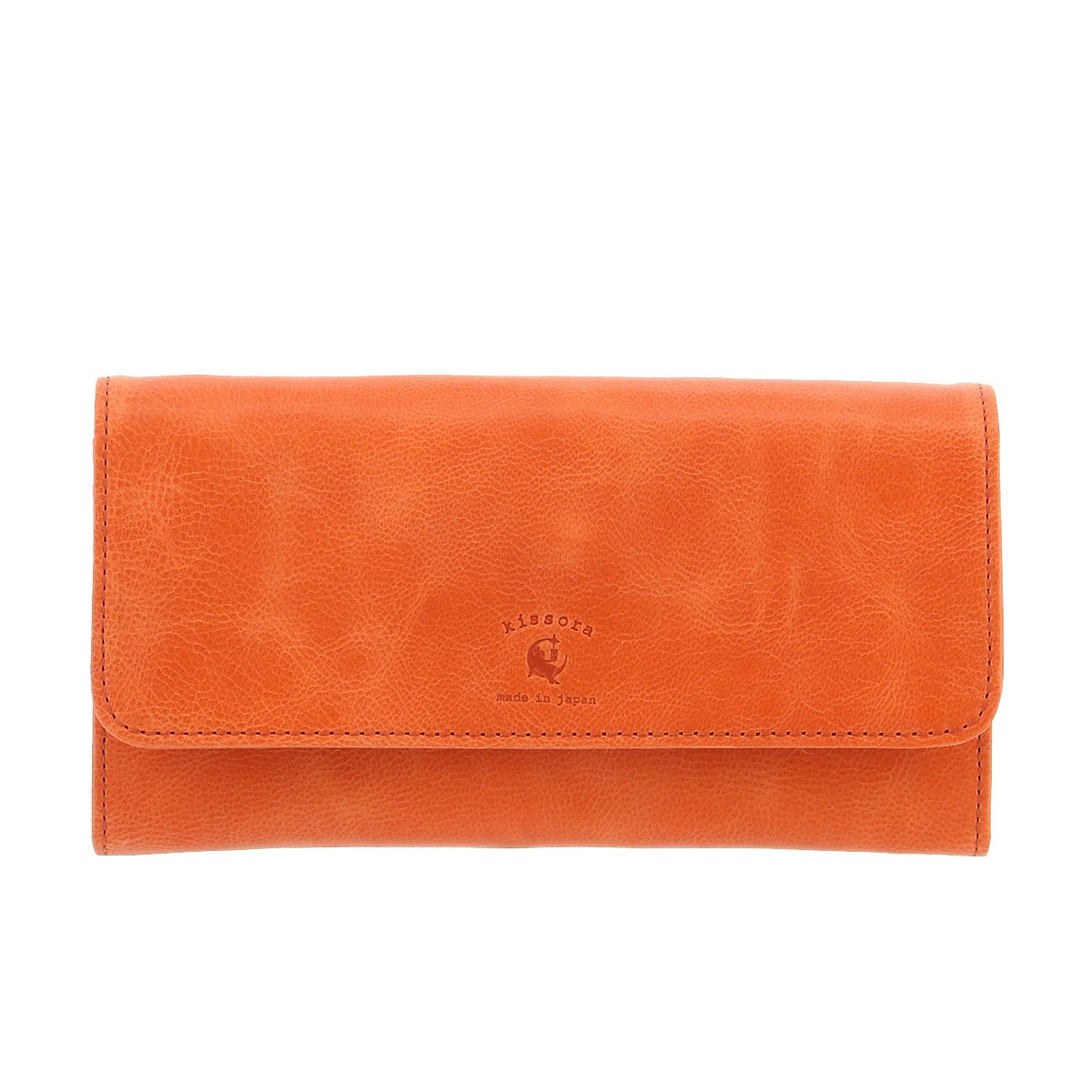 kissora キソラ 長財布 パンナライト レディース KIEN-167 Panna Lite 札入れ 日本製 オレンジ