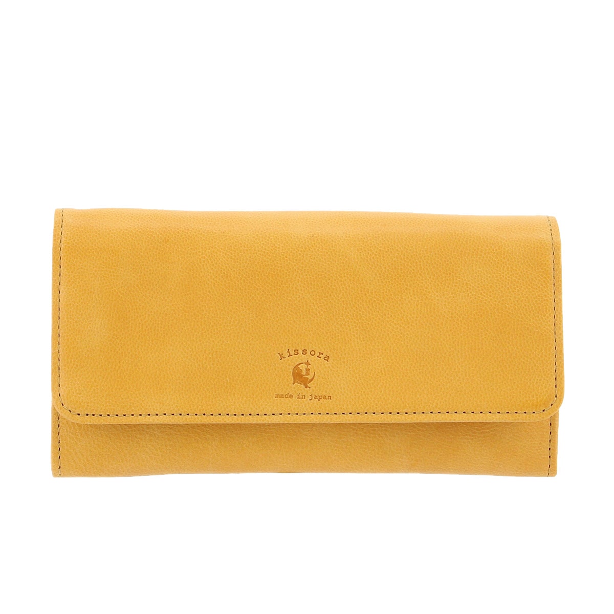 kissora キソラ 長財布 パンナライト レディース KIEN-167 Panna Lite 札入れ 日本製 イエロー
