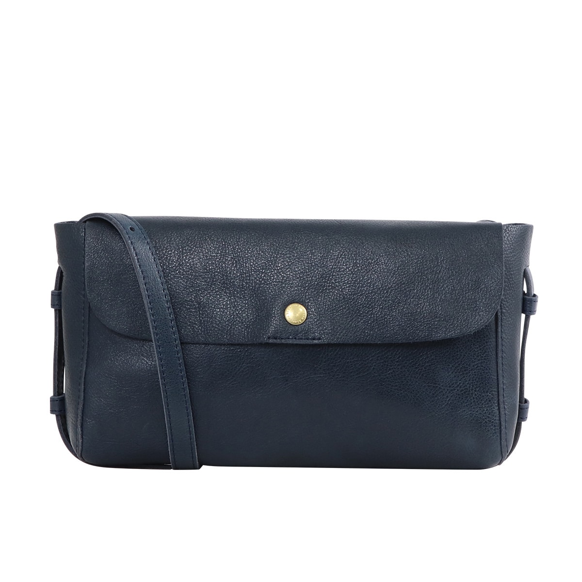 kissora キソラ ショルダーバッグ ブリリオ レディース KIIS-113 牛革 日本製 ネイビー