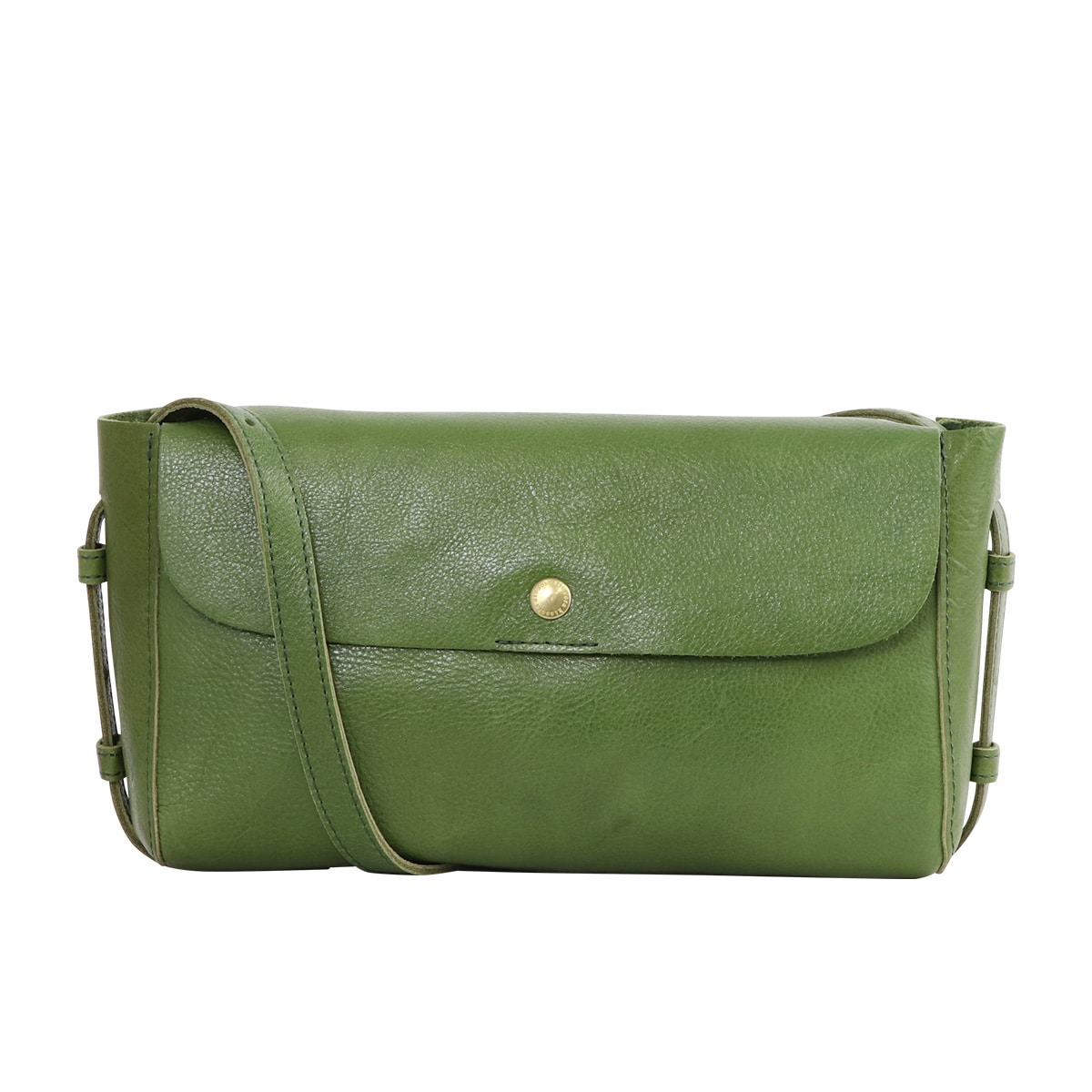 kissora キソラ ショルダーバッグ ブリリオ レディース KIIS-113 牛革 日本製 オリーブ