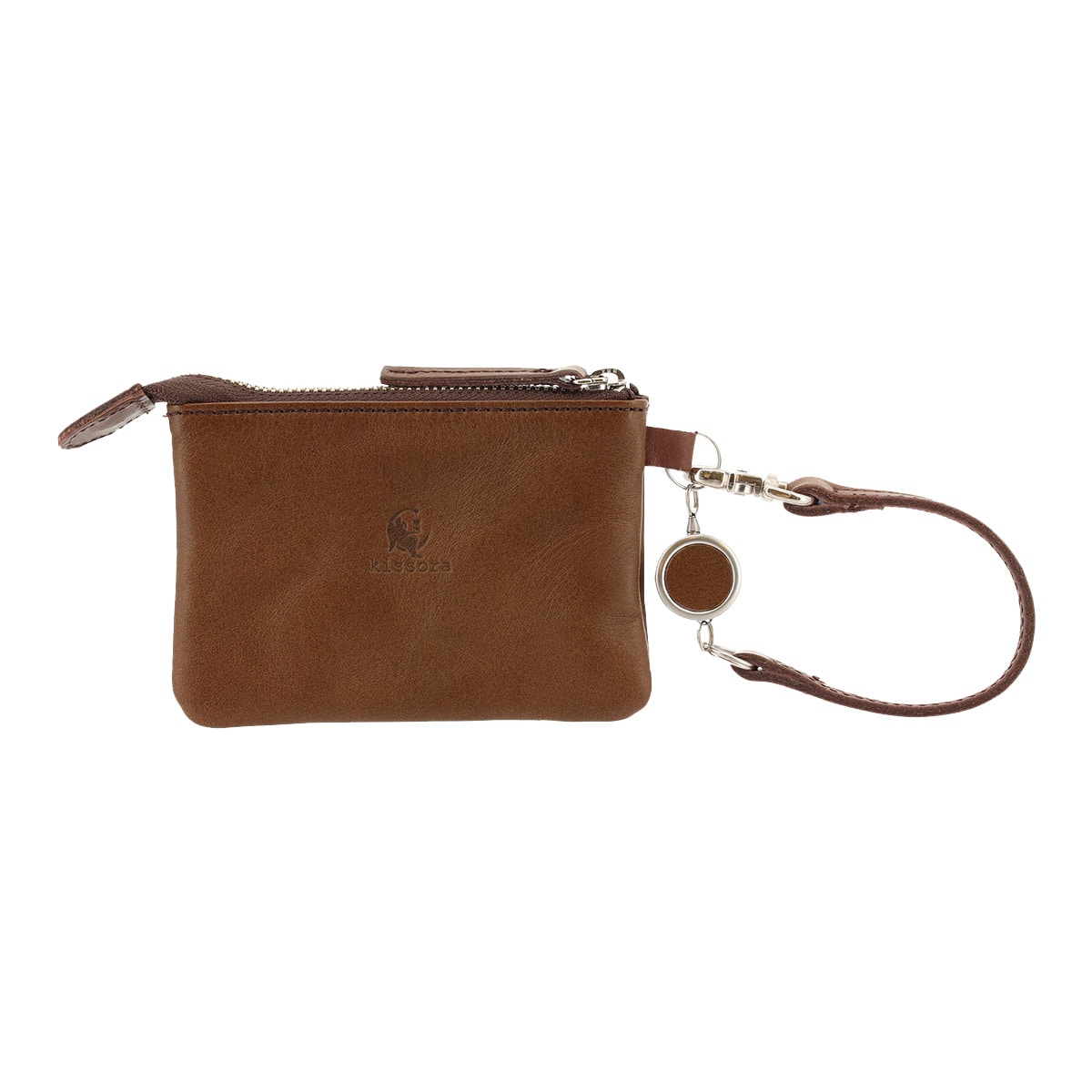 kissora キソラ パスコインケース 本革 ピボット KIIS-125 チョコ
