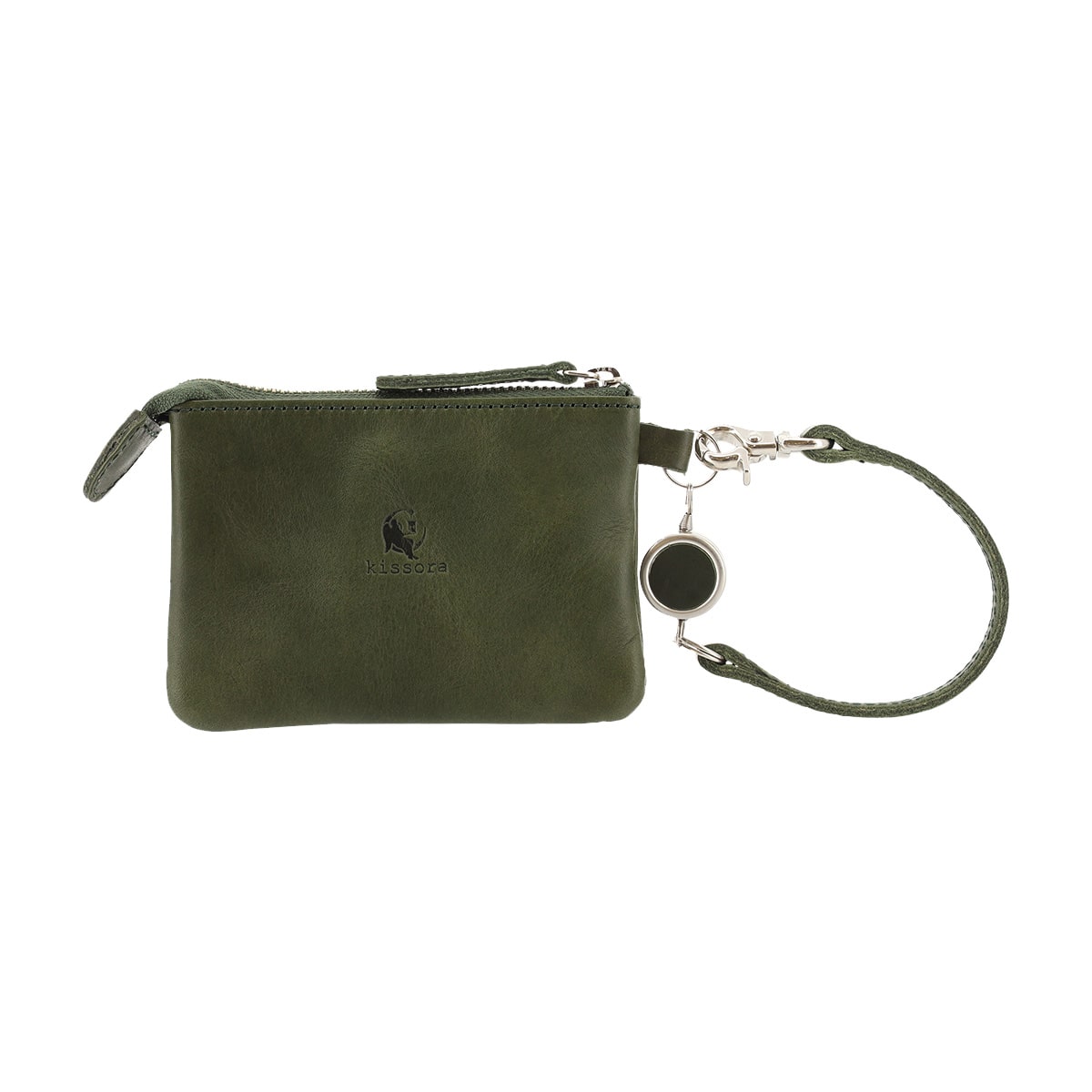 kissora キソラ パスコインケース 本革 ピボット KIIS-125 グリーン