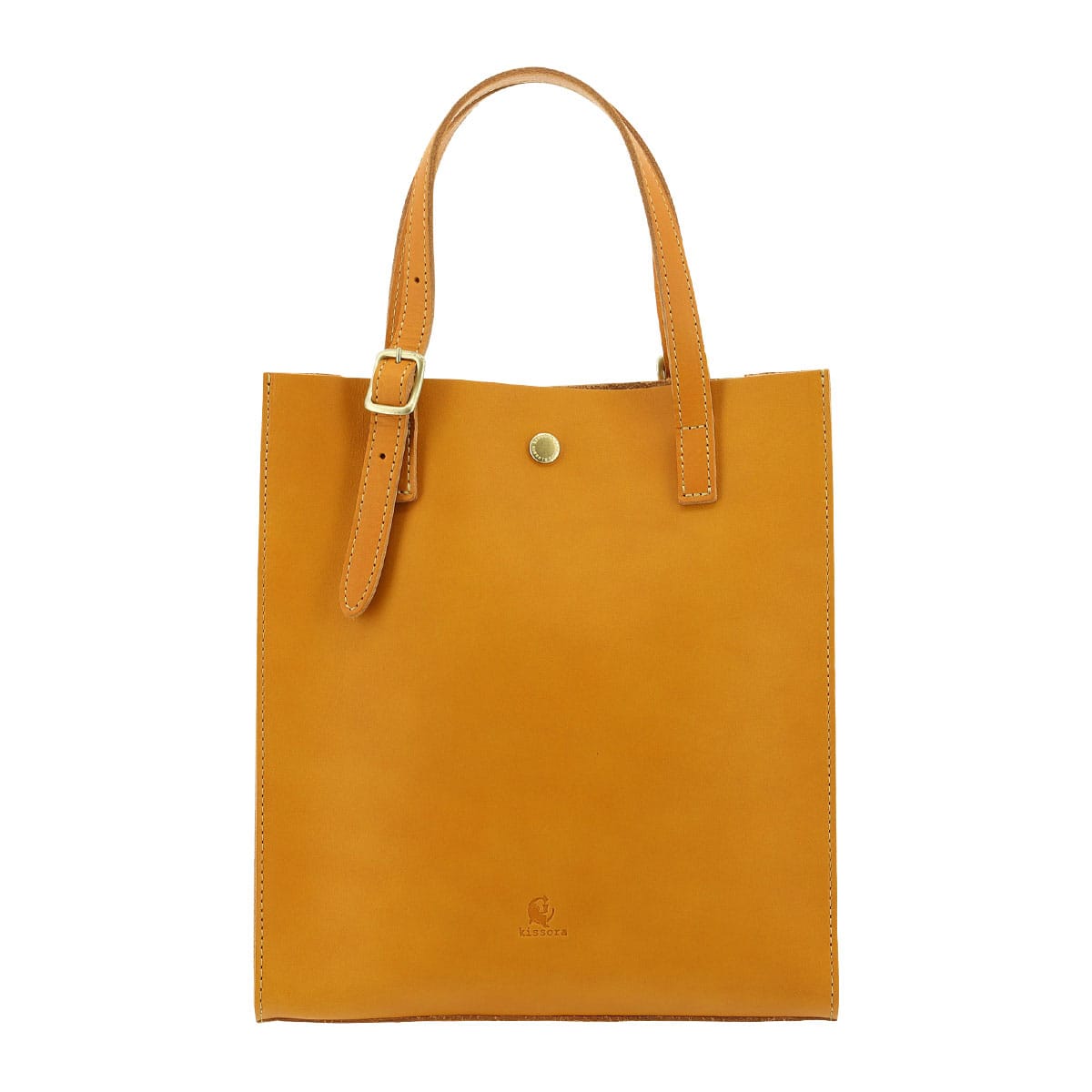 kissora キソラ トートバッグ 本革 ラボーロ KIIS-135 牛革 日本製 レザー キャメル