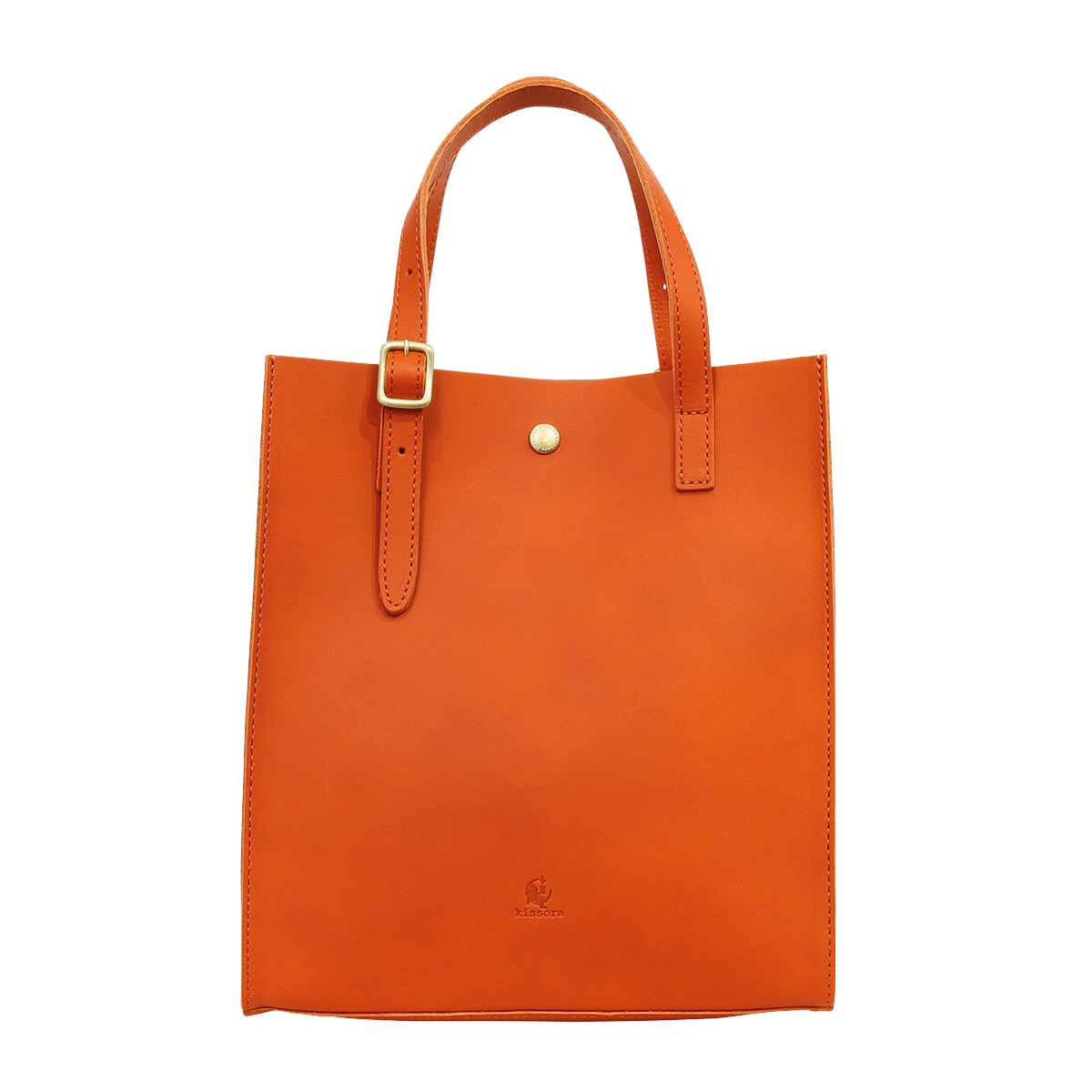 kissora キソラ トートバッグ 本革 ラボーロ KIIS-135 牛革 日本製 レザー オレンジ