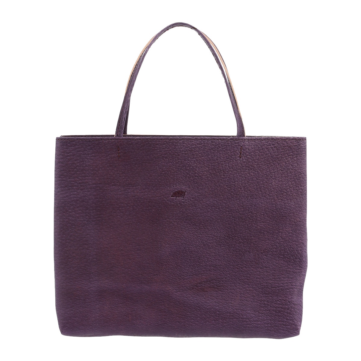 kissora キソラ トートバッグ 本革 マイアーレ レディース KIIS-144 日本製 豚革 レザー パープル