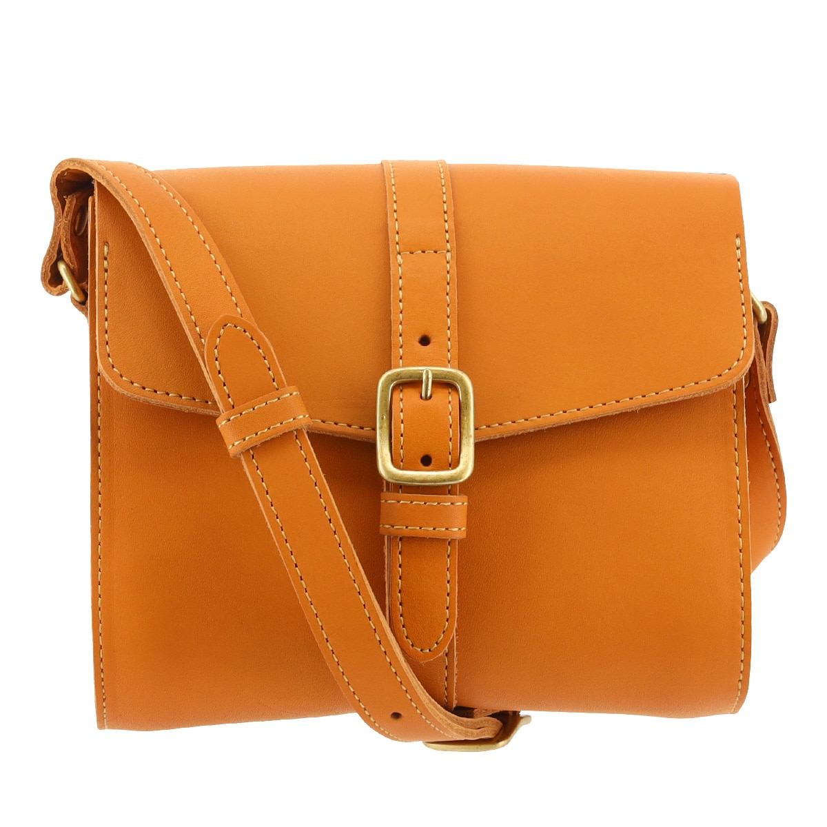 kissora キソラ ショルダーバッグ 本革 ラボーロ KIIS-159 ミニショルダー 牛革 日本製 レザー キャメル