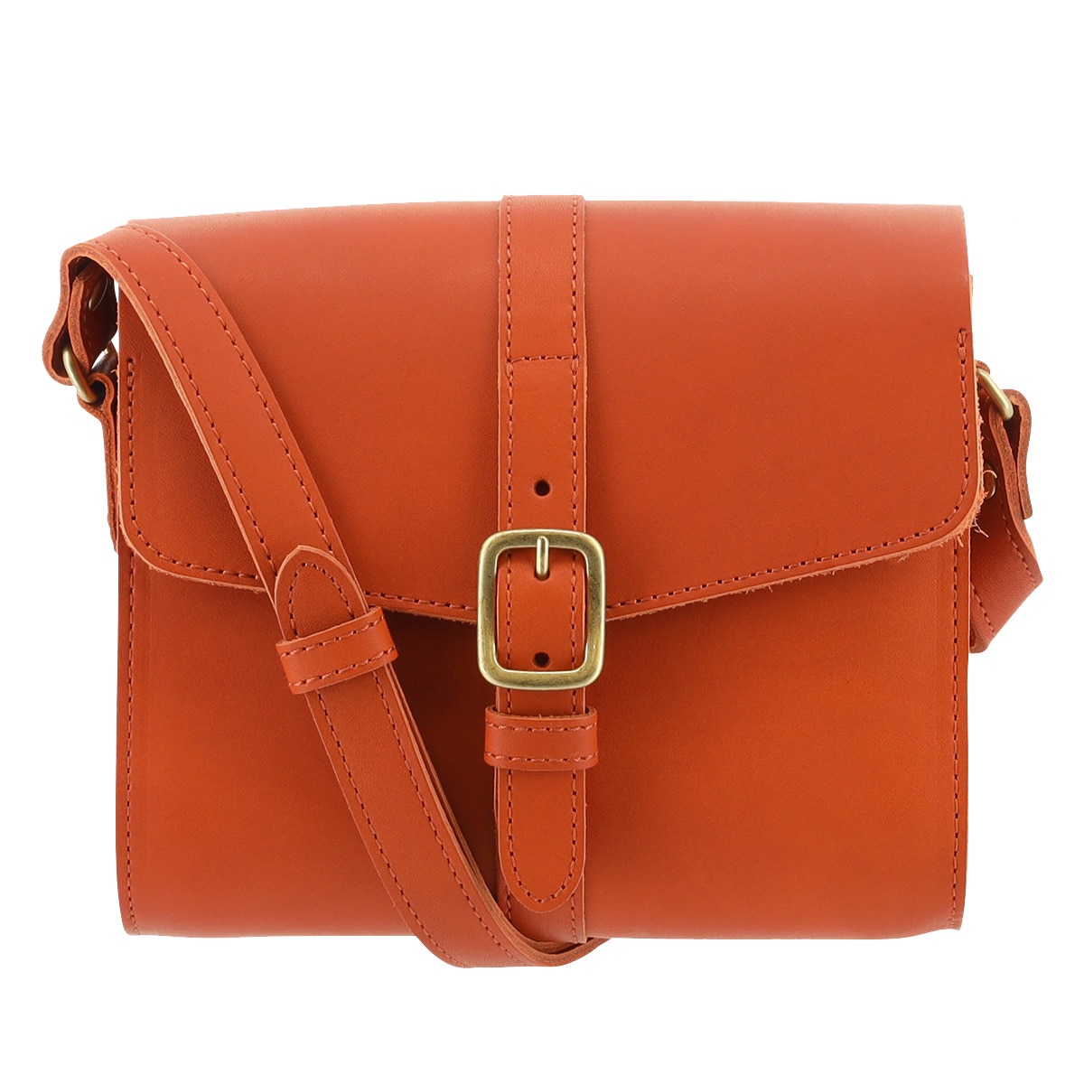 kissora キソラ ショルダーバッグ 本革 ラボーロ KIIS-159 ミニショルダー 牛革 日本製 レザー オレンジ