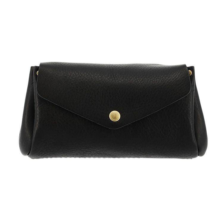 kissora キソラ ショルダーバッグ エピカ レディース KIKN-083 日本製 ショルダーウォレット お財布ポシェット 本革 レザー ブラック