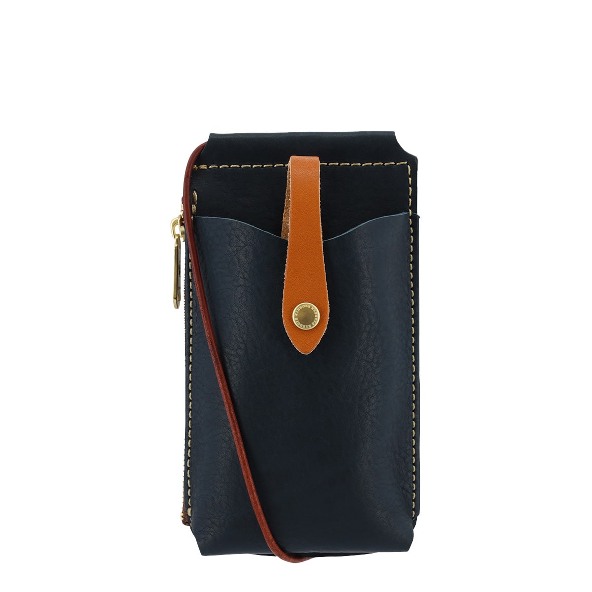 kissora キソラ スマホショルダー エピカ レディース KIKN-099 ショルダーバッグ 牛革 日本製 ネイビー