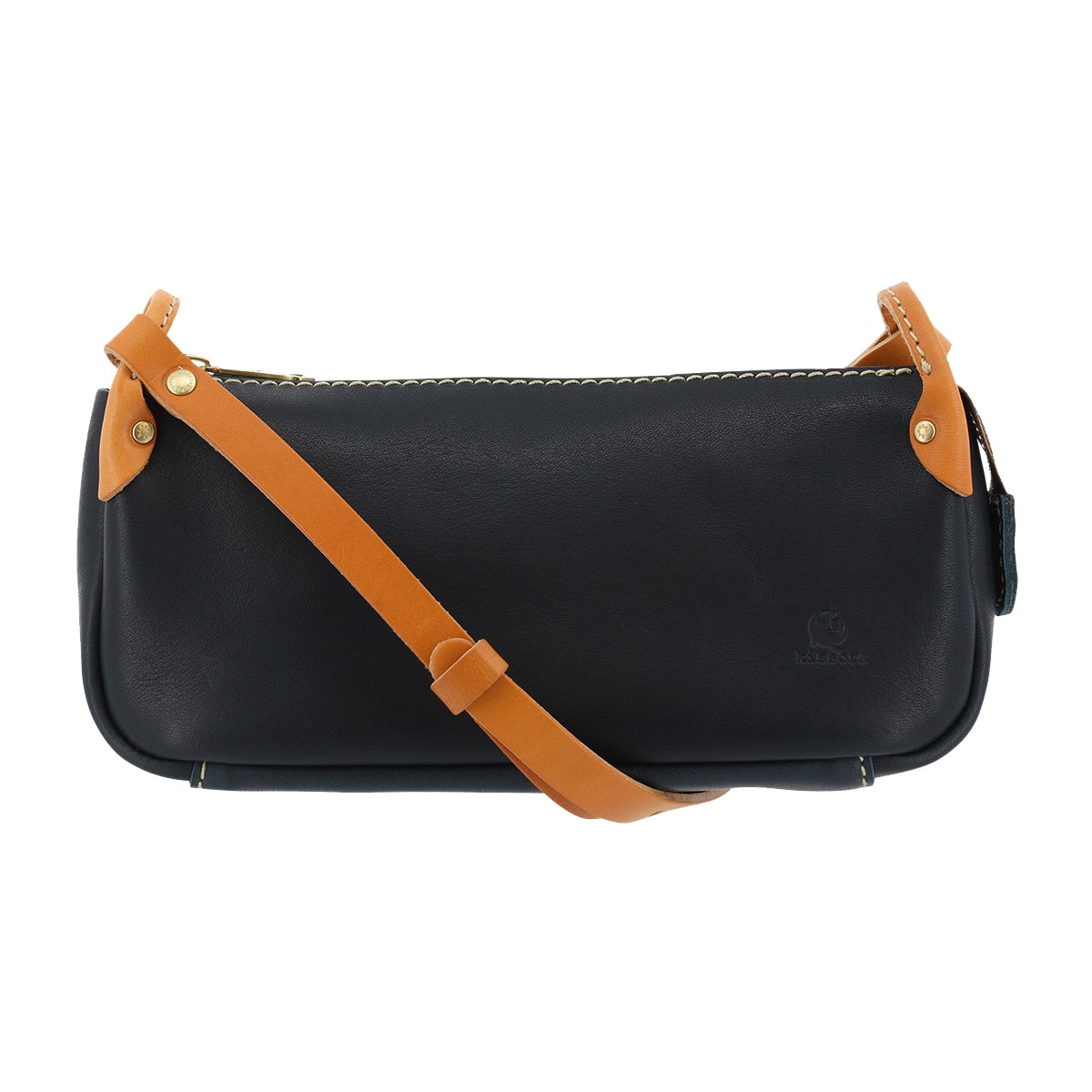 kissora キソラ ショルダーバッグ 本革 エピカ レディース KIKN-124 ミニショルダー 牛革 日本製 レザー ネイビー