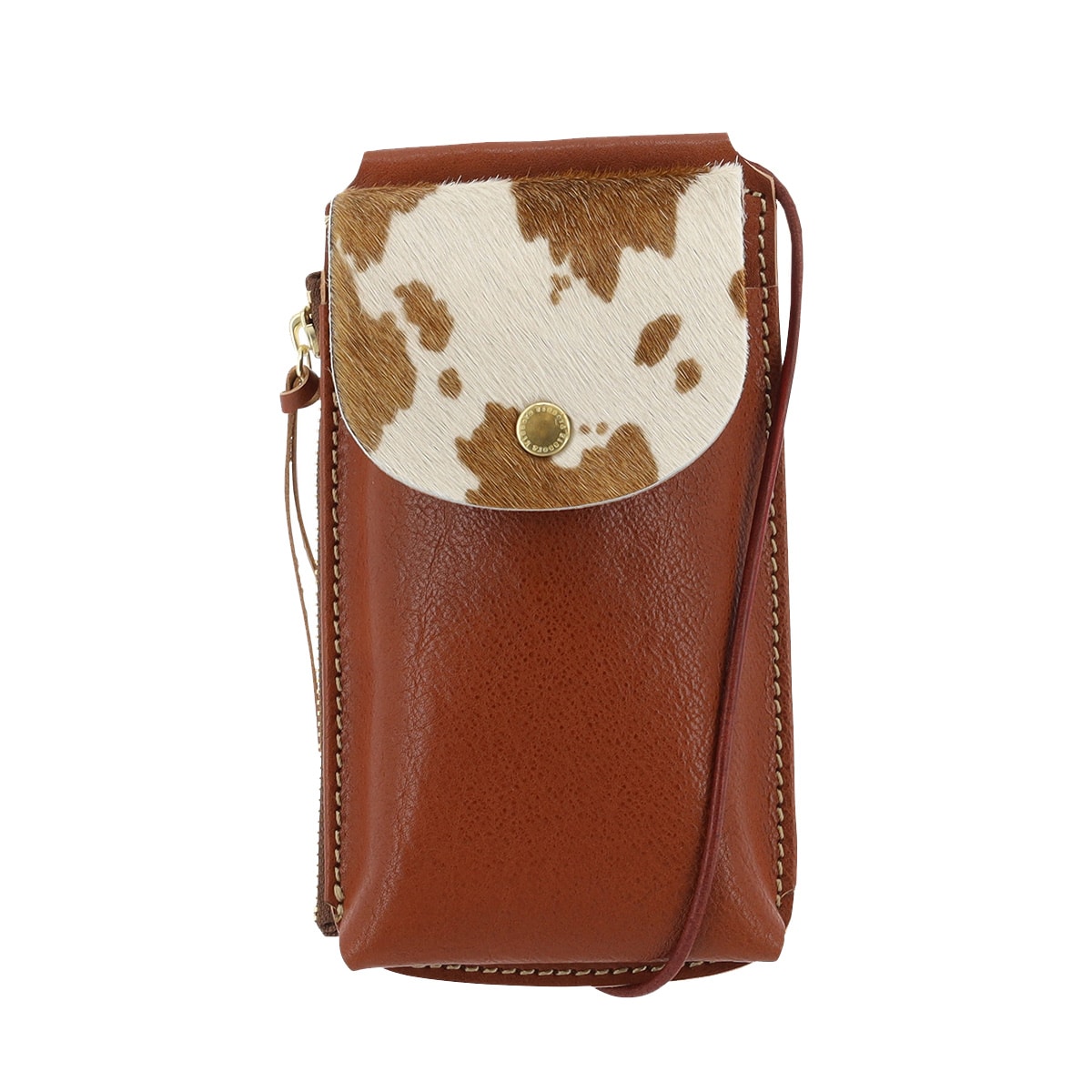 kissora キソラ スマホショルダー 本革 ポニー レディース KIKN-130 PONY ショルダーバッグ 日本製 牛革 レザー キャメル