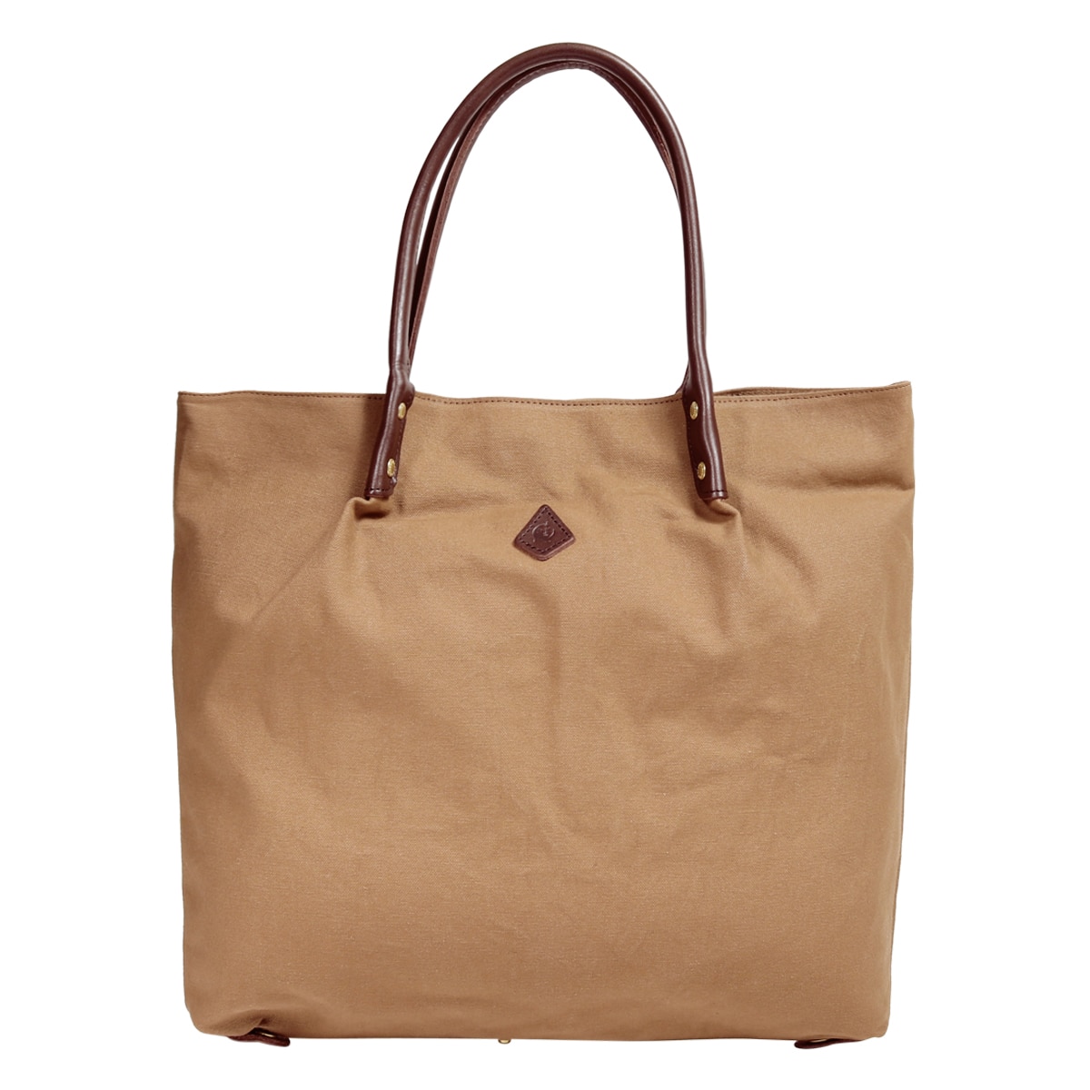 kissora キソラ トートバッグ 日本製 本革 レザー 帆布 A4 レディース エテルノ KIMF-015 チョコ