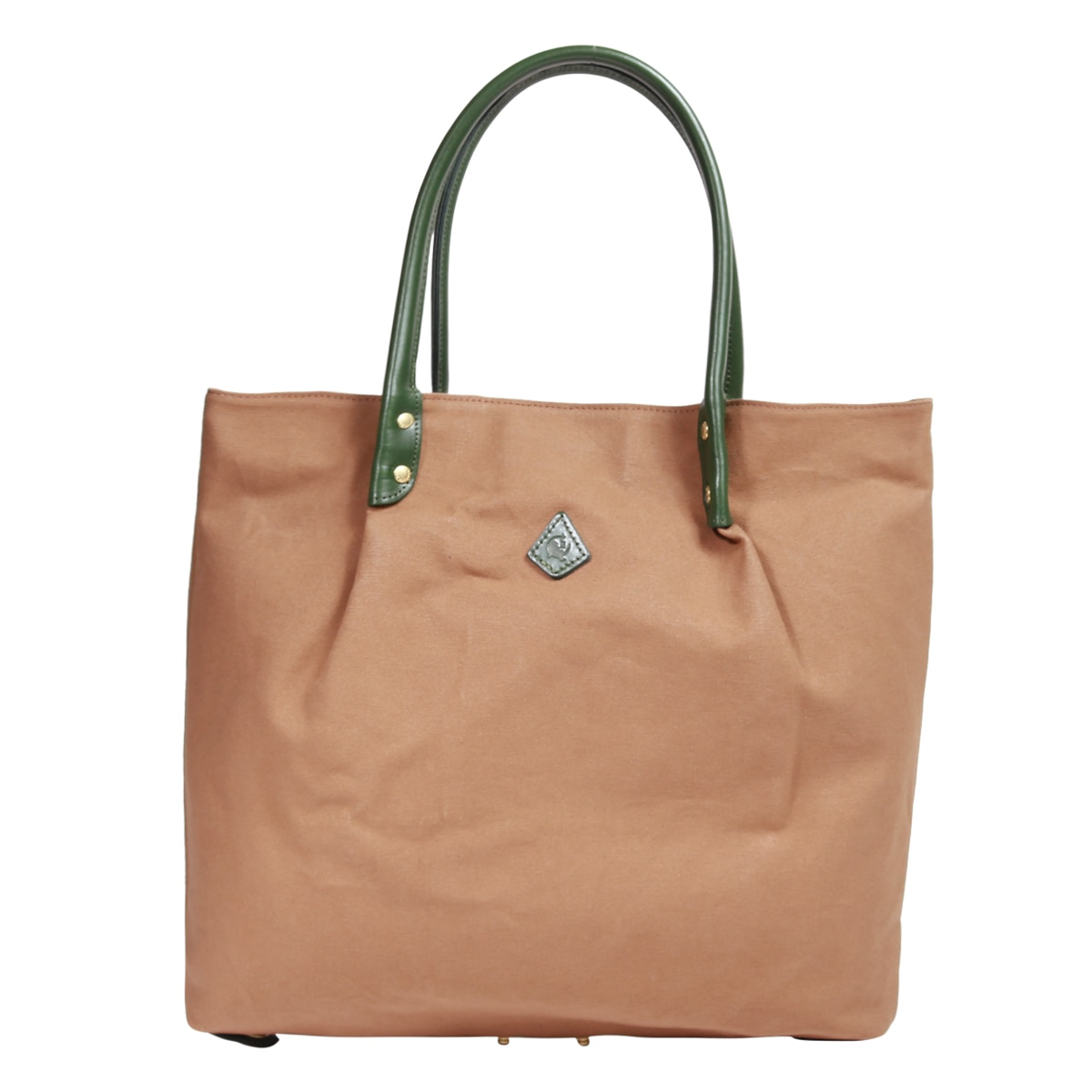 kissora キソラ トートバッグ 日本製 本革 レザー 帆布 A4 レディース エテルノ KIMF-015 グリーン