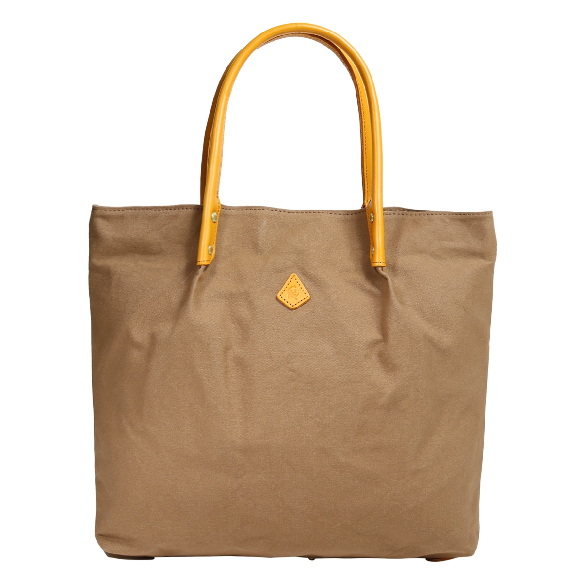 kissora キソラ トートバッグ 日本製 本革 レザー 帆布 A4 レディース エテルノ KIMF-015 マスタード