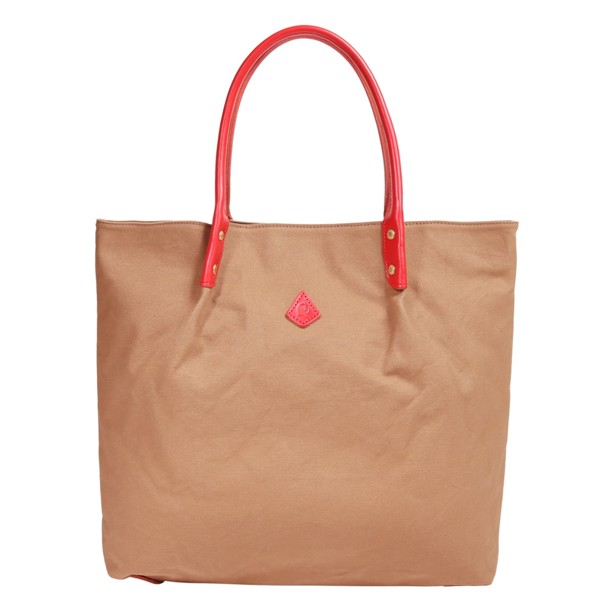 kissora キソラ トートバッグ 日本製 本革 レザー 帆布 A4 レディース エテルノ KIMF-015 レッド