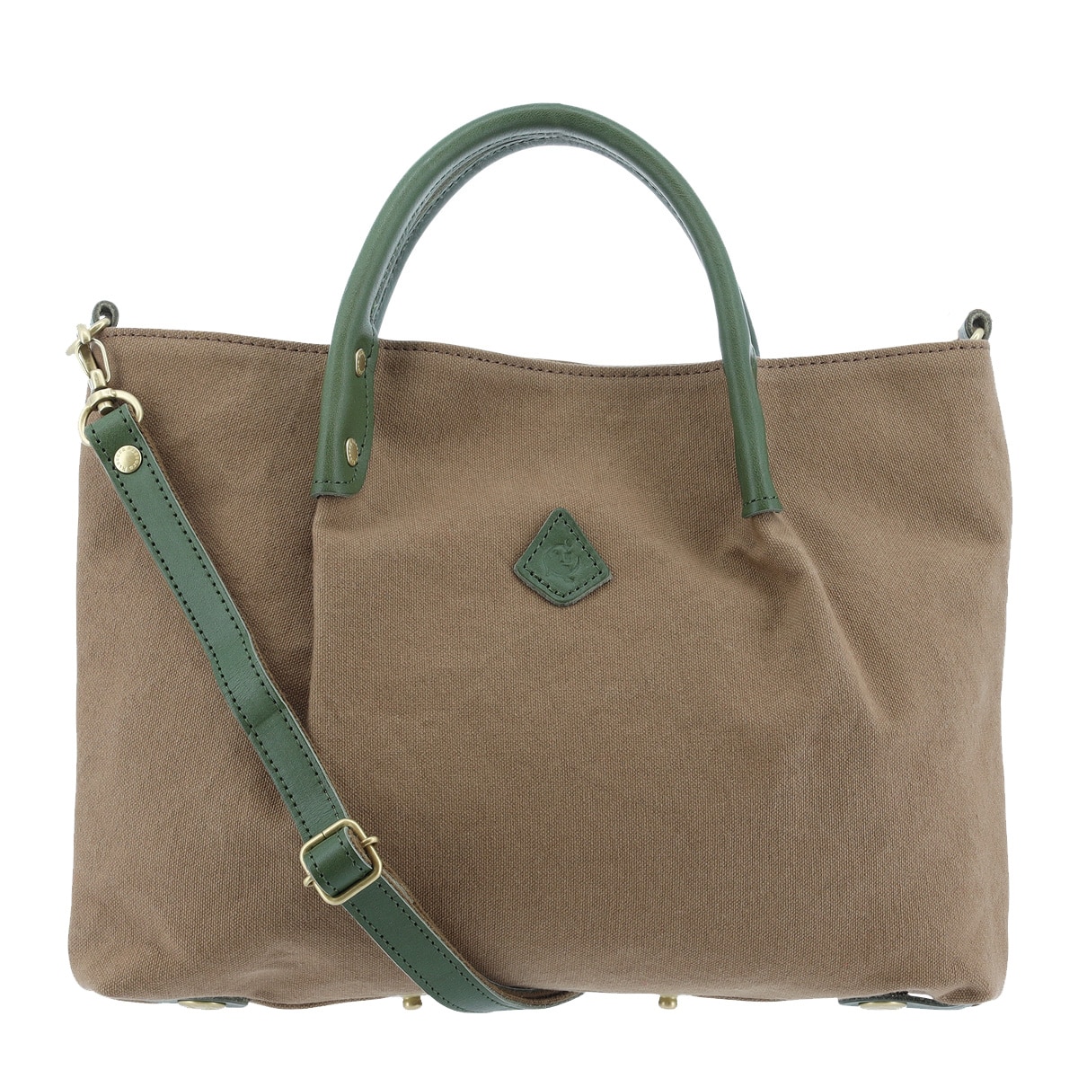 kissora キソラ トートバッグ 本革 エテルノ KIMF-028 2WAY ショルダーバッグ 変形 牛革 日本製 レザー グリーン