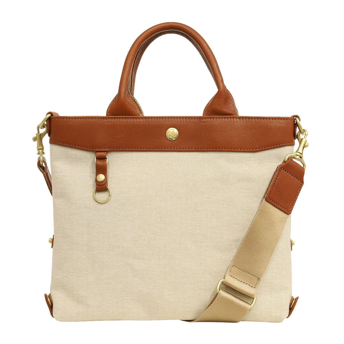 kissora キソラ トートバッグ M ビアンカ ユニセックス KIMF-030 2WAY ショルダーバッグ 牛革 日本製 ブラウン