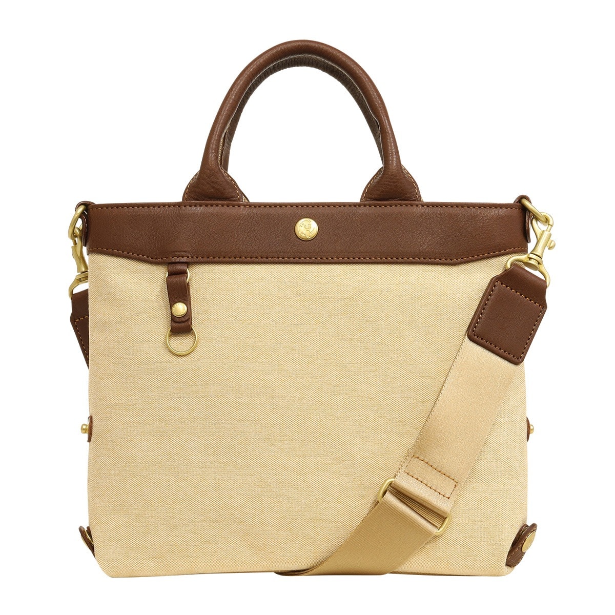 kissora キソラ トートバッグ M ビアンカ ユニセックス KIMF-030 2WAY ショルダーバッグ 牛革 日本製 チョコ