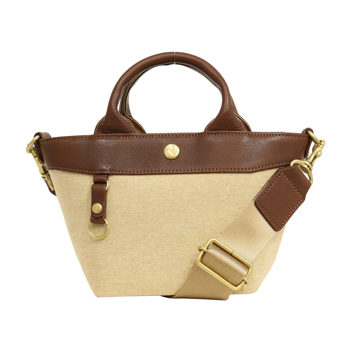 kissora キソラ 2WAYミニトートバッグ S KIMF-031 ビアンカ チョコ