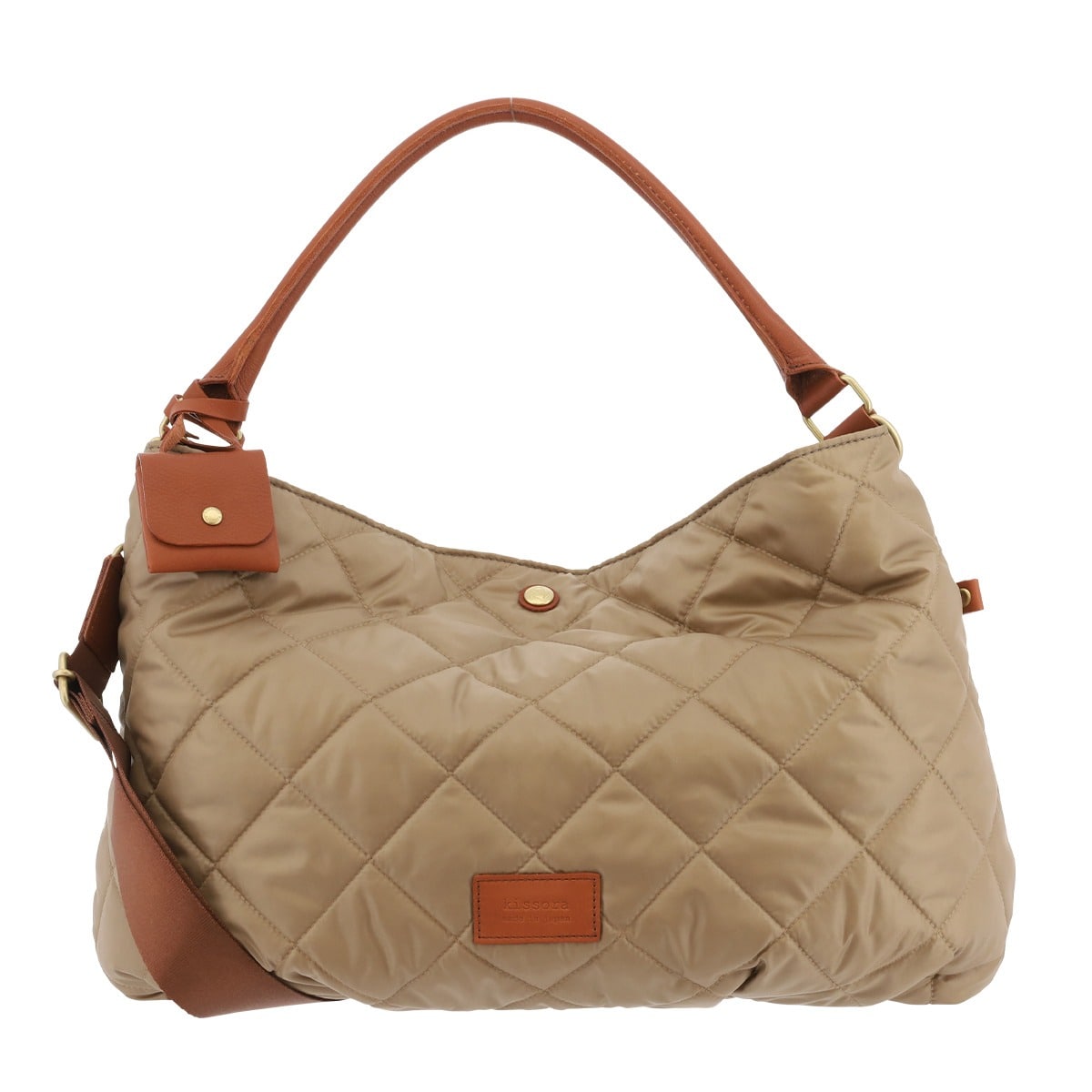 kissora キソラ 2WAYショルダーバッグ KIMF-037 オンダ グレーベージュ