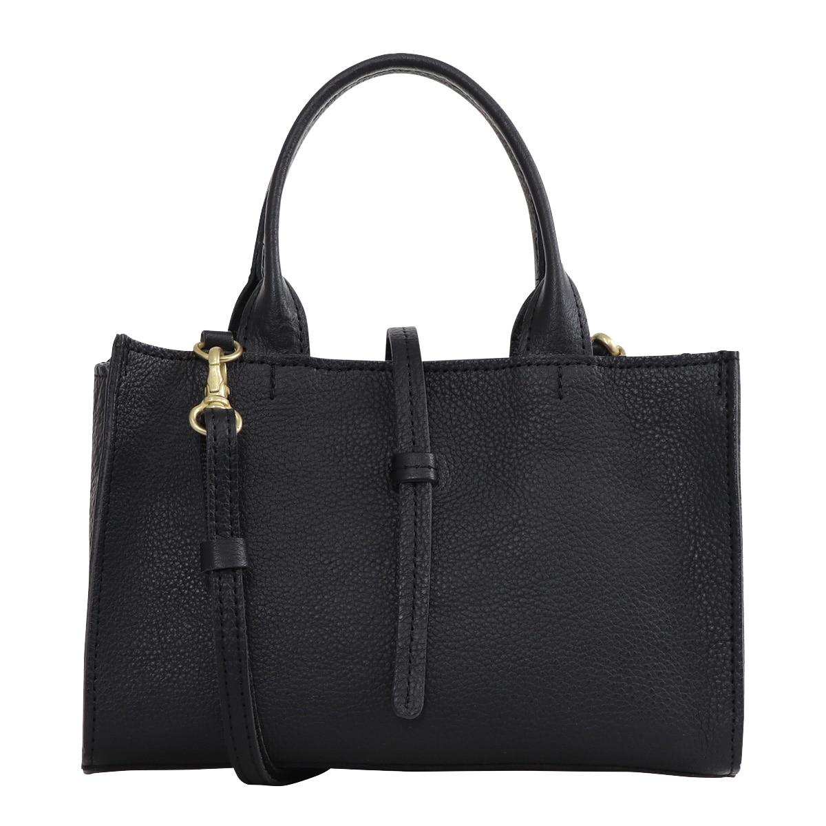 kissora キソラ ハンドバッグ マルシェ レディース KIMI-134 2WAY ショルダーバッグ 牛革 日本製 ブラック