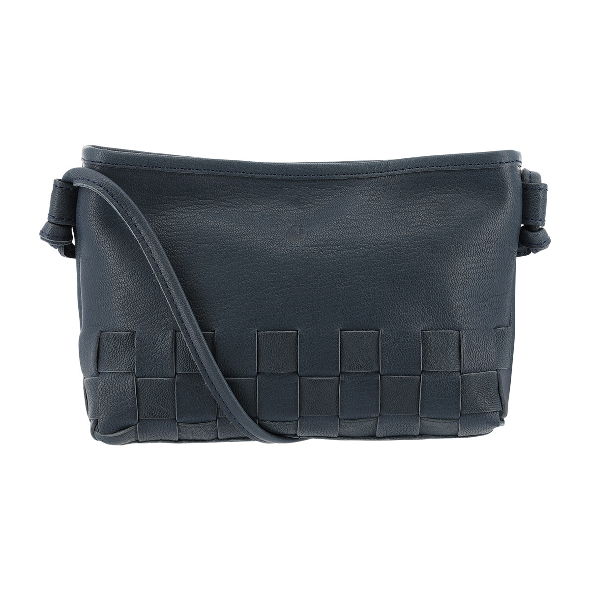 kissora キソラ ショルダーバッグ 本革 リゾートメッシュ レディース KIMI-138 日本製 山羊革 レザー ネイビー