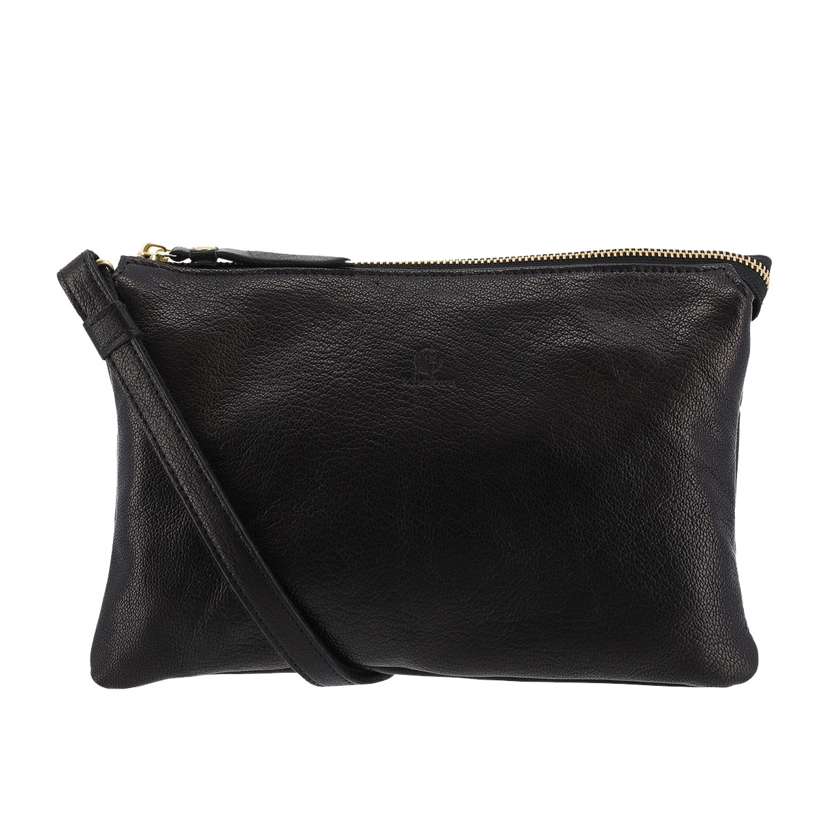 kissora キソラ ショルダーバッグ 本革 カプラ KIMI-142 日本製 山羊革 レザー ブラック