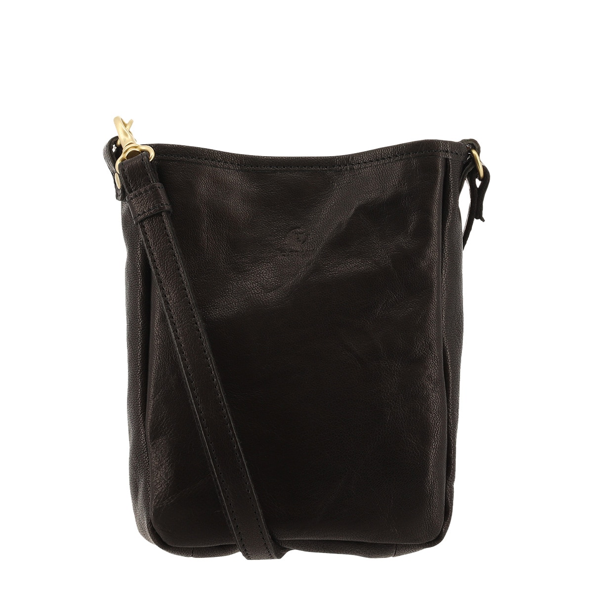 kissora キソラ ショルダーバッグ 本革 カプラ KIMI-143 日本製 山羊革 レザー ブラック