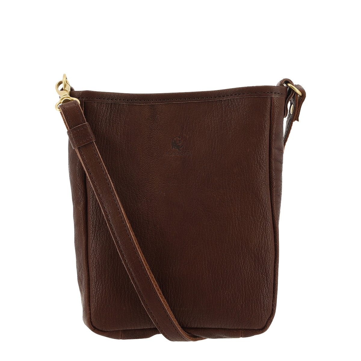 kissora キソラ ショルダーバッグ 本革 カプラ KIMI-143 日本製 山羊革 レザー チョコ