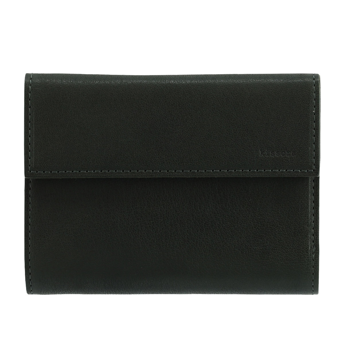 kissora キソラ 二つ折り財布 ディニタ KIMS-003 牛革 日本製 レザー グリーン