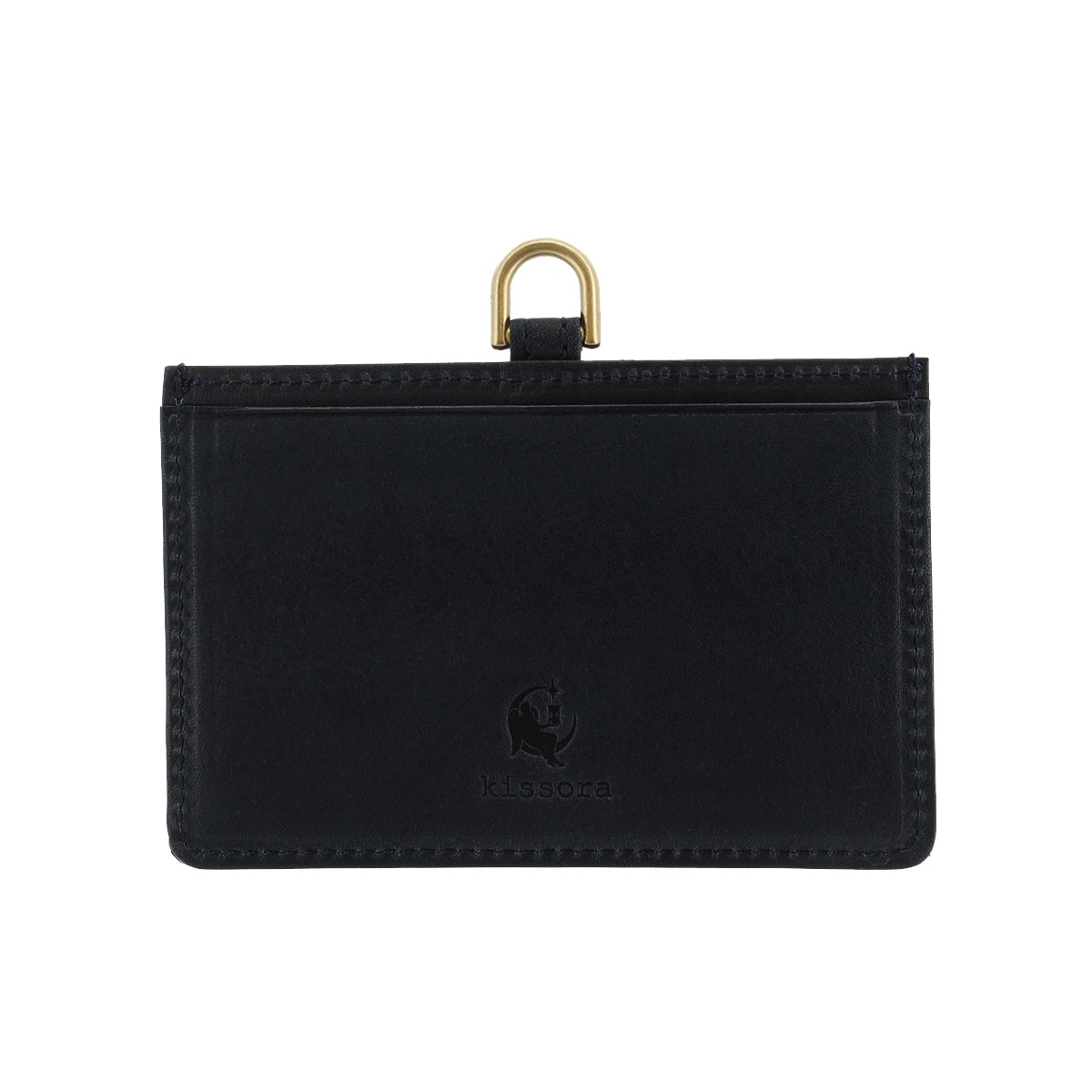 kissora キソラ IDホルダー 本革 ディニタ レディース メンズ KIMS-004 IDケース 牛革 日本製 レザー ネイビー