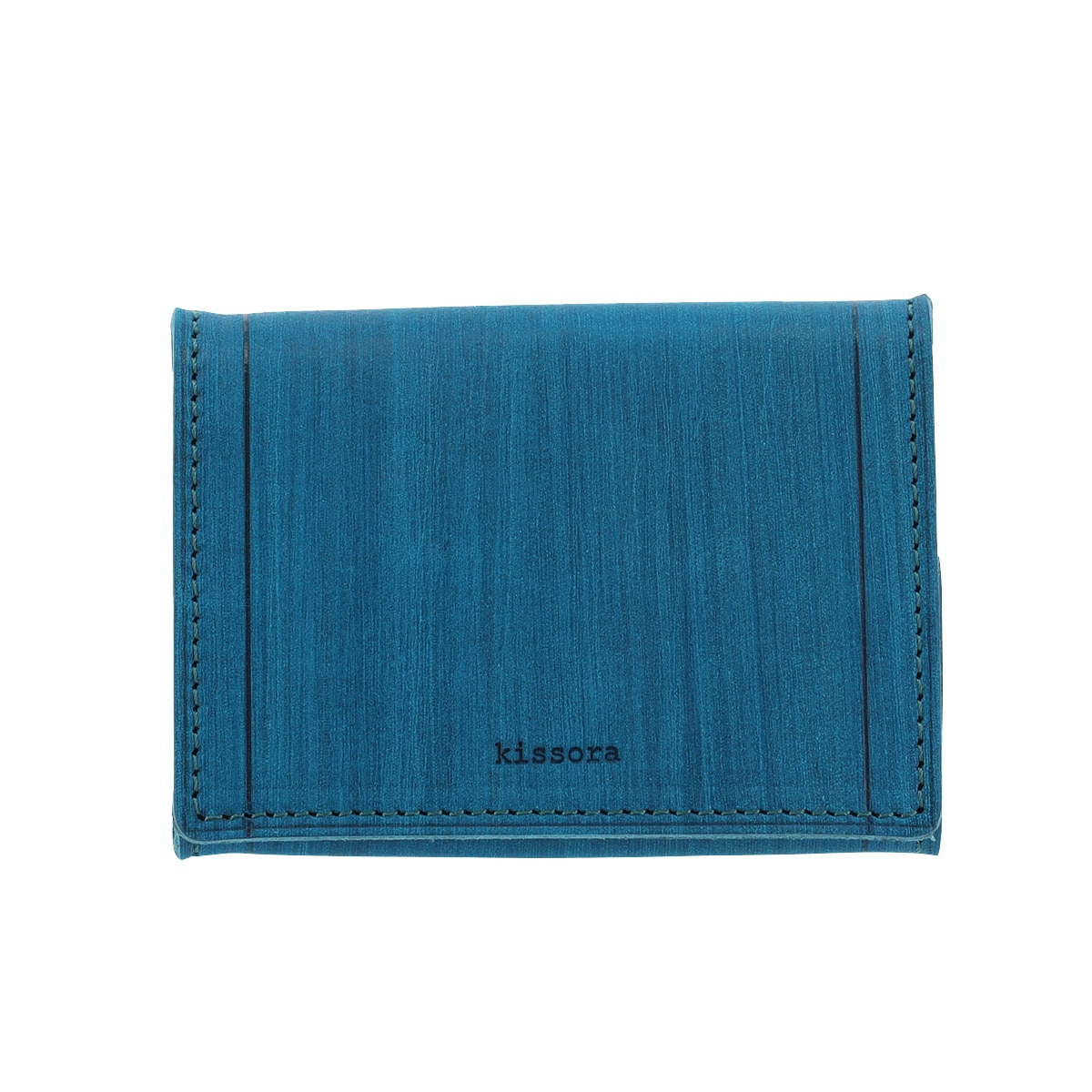 kissora キソラ コインケース 小銭入れ 本革 サビア KIMS-006 財布 ミニ財布 名刺入れ 牛革 日本製 レザー ブルー