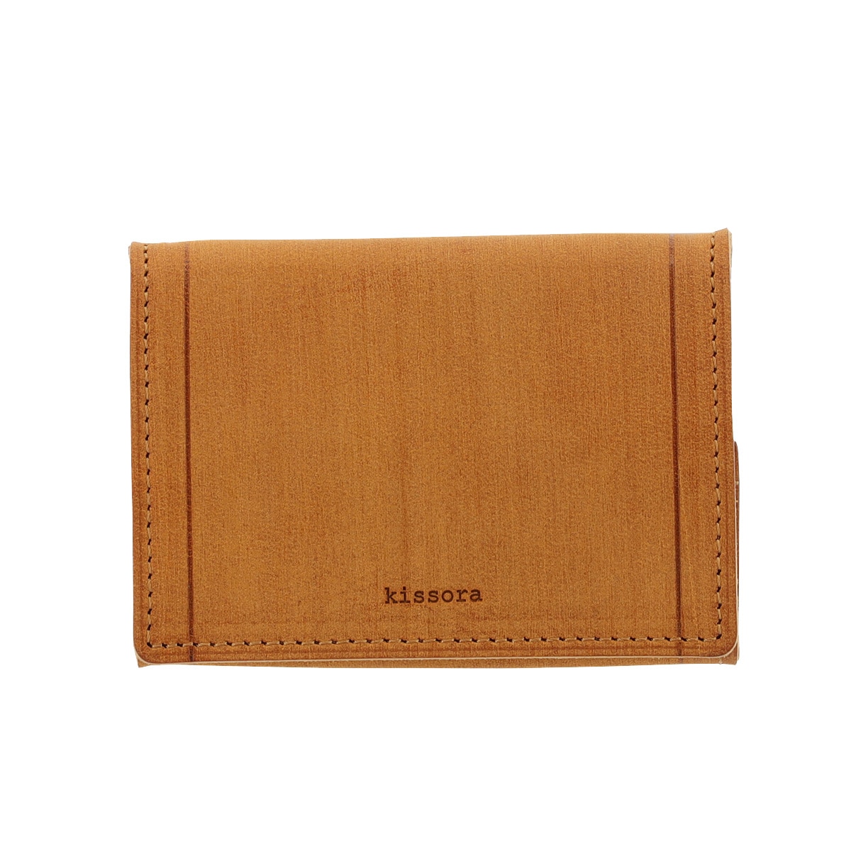 kissora キソラ コインケース 小銭入れ 本革 サビア KIMS-006 財布 ミニ財布 名刺入れ 牛革 日本製 レザー キャメル