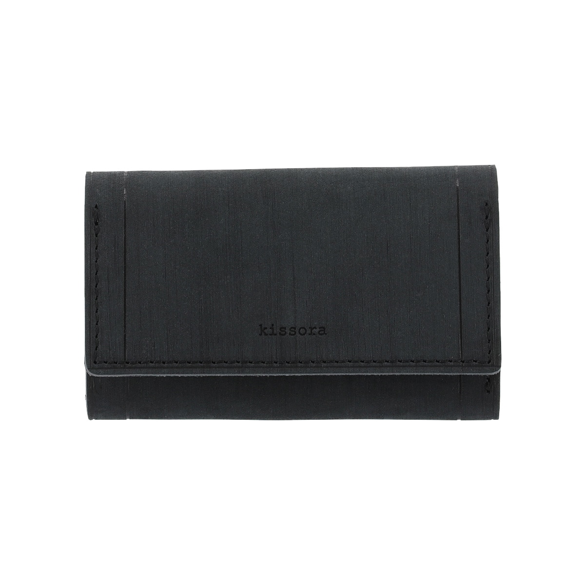kissora キソラ キーケース 本革 サビア KIMS-007 牛革 日本製 レザー ブラック