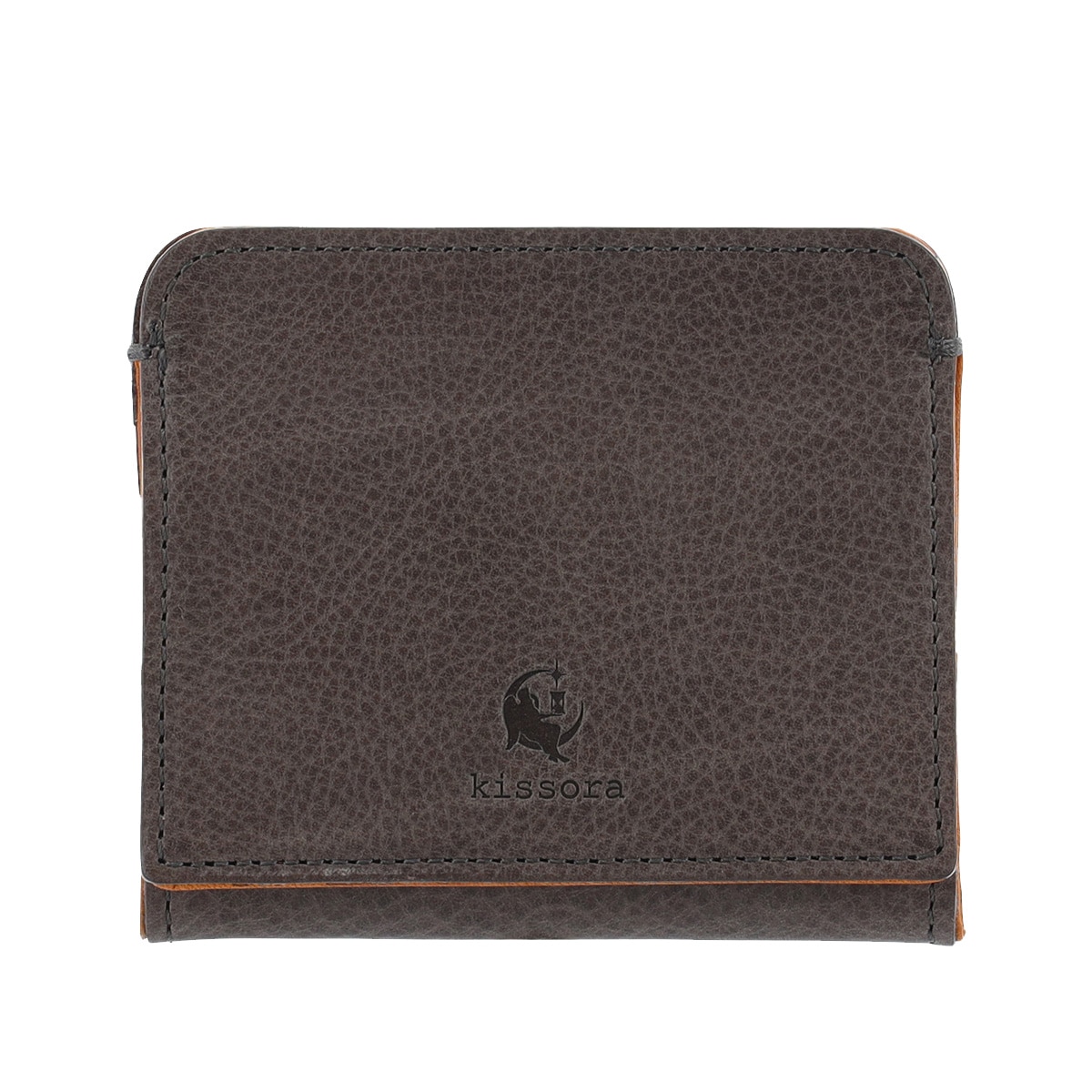 kissora キソラ コインケース BOX型 本革 ヴァスカボックス KIMS-016 小銭入れ 牛革 日本製 レザー カードケース グレー