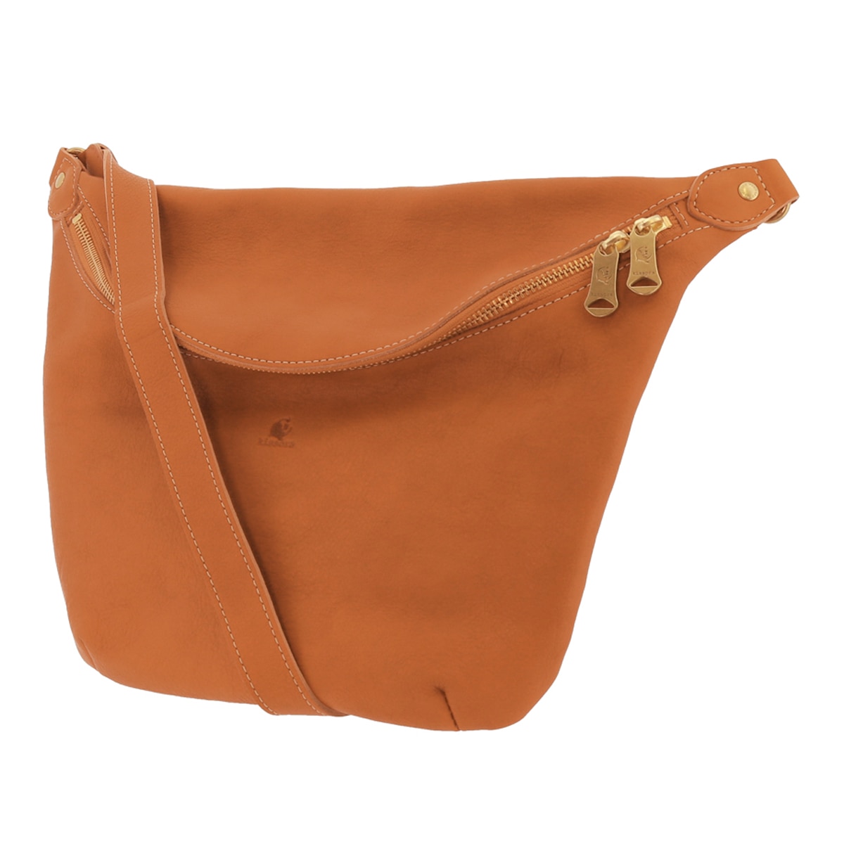 kissora キソラ ボディバッグ トミー 日本製 本革 レザー 斜めがけ レディース KIOB-025 キャメル