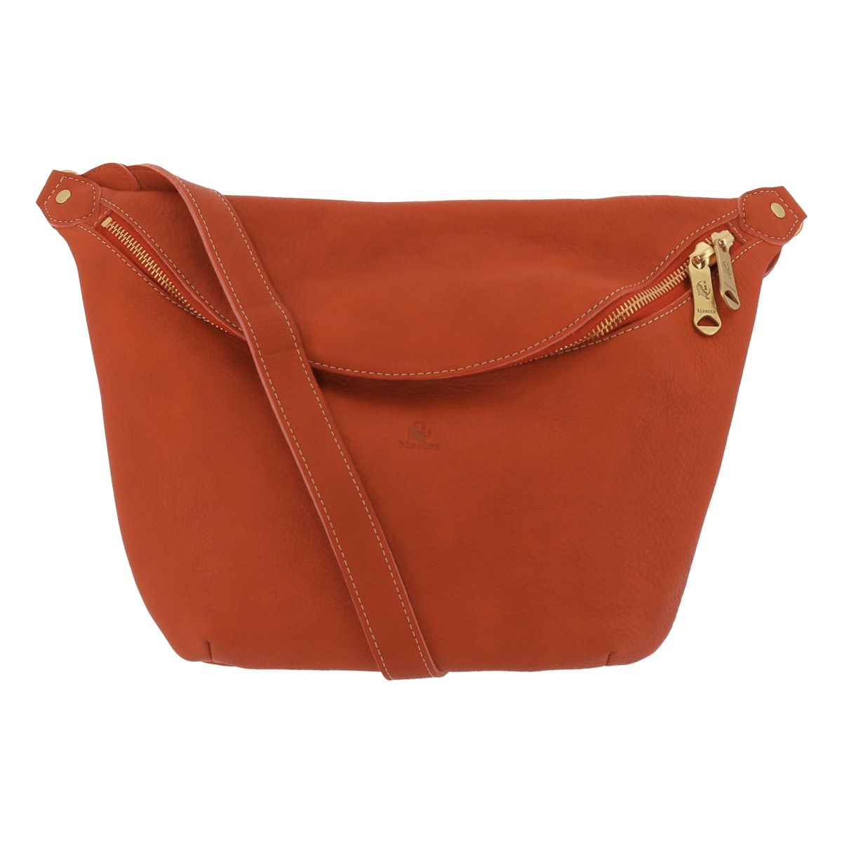 kissora キソラ ボディバッグ トミー 日本製 本革 レザー 斜めがけ レディース KIOB-025 オレンジ