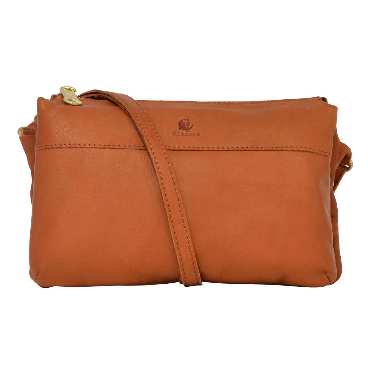 kissora キソラ ショルダーバッグ レディース KIOB-056 牛革 日本製 ブラウン