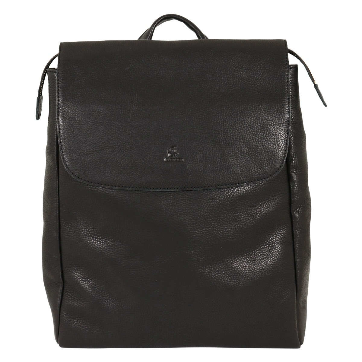 kissora キソラ リュック かぶせ 本革 レザー オリーブヌメ レディース KIOB-078 日本製 バックパック リュックサック 牛革 シンプル 大人 ブラック