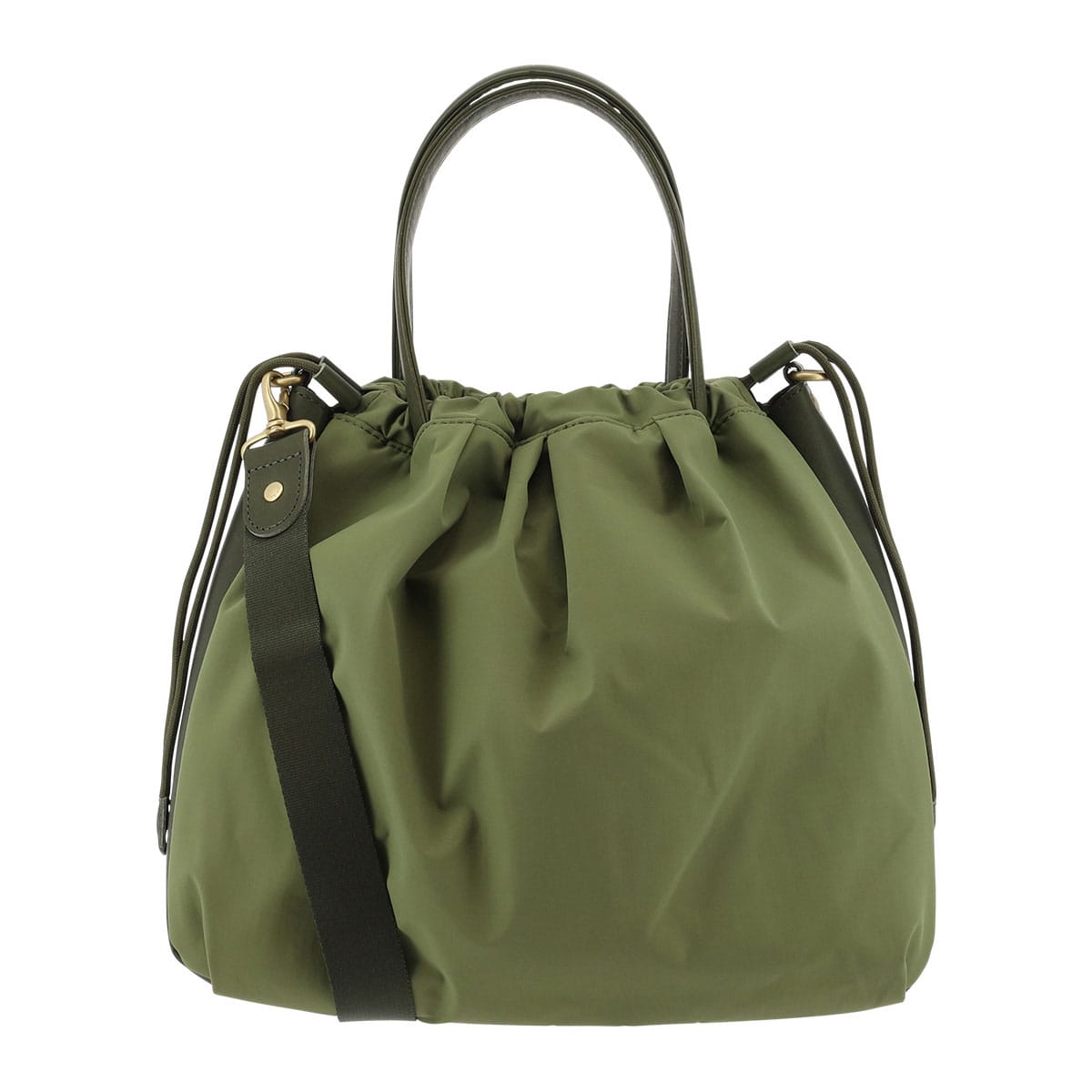 kissora キソラ トートバッグ ヴィラーレ レディース KIOB-123 Virare 2WAY ショルダーバッグ 日本製 巾着バッグ カーキ