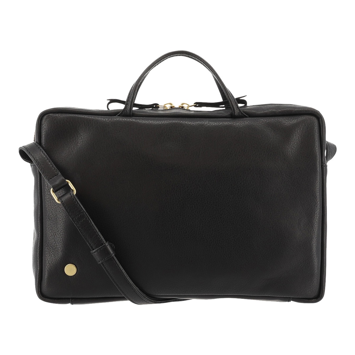 kissora キソラ ショルダーバッグ 本革 ピアザ KIOB-136 2WAY ショルダーバッグ 牛革 日本製 レザー ビジネスバッグ ブラック