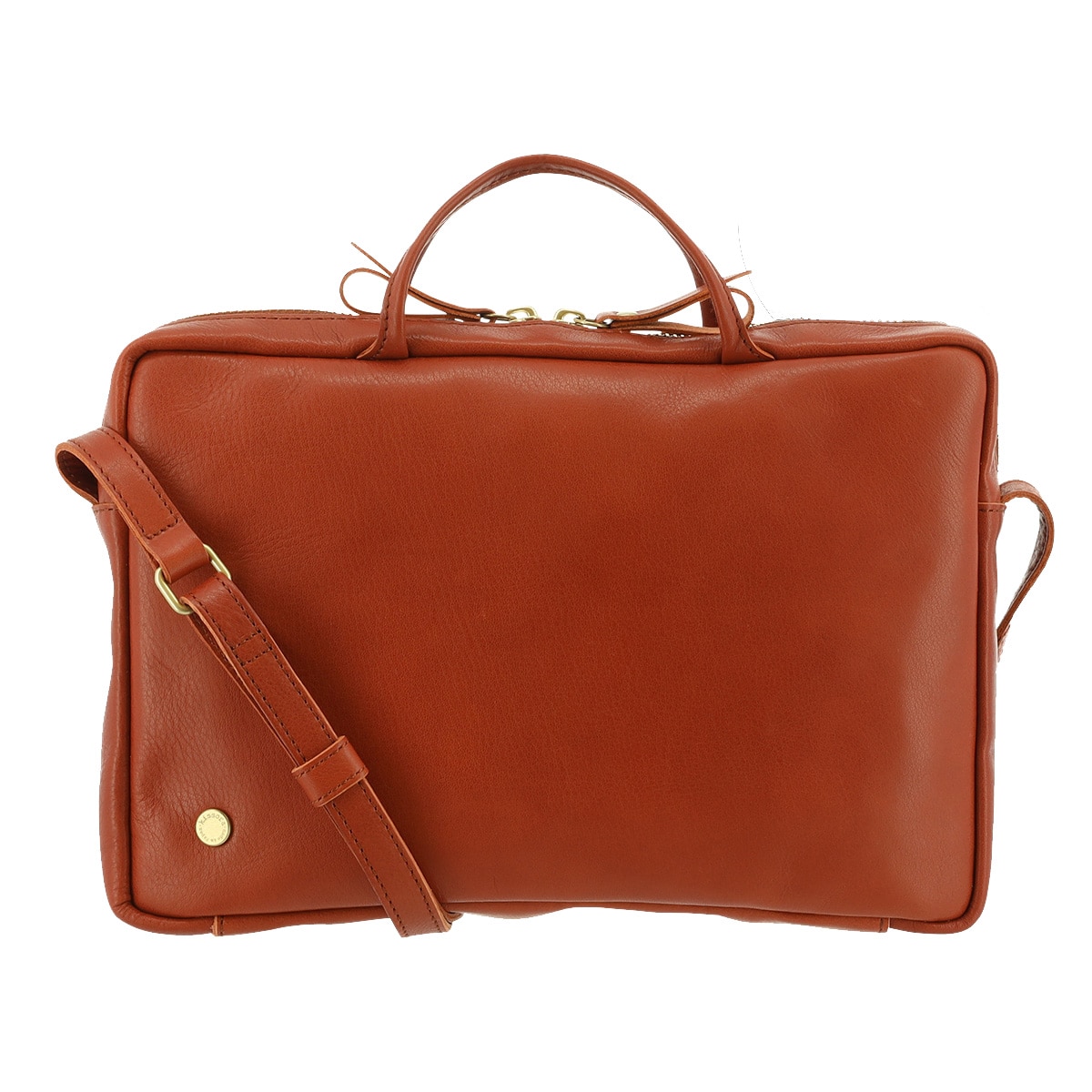 kissora キソラ ショルダーバッグ 本革 ピアザ KIOB-136 2WAY ショルダーバッグ 牛革 日本製 レザー ビジネスバッグ ブラウン