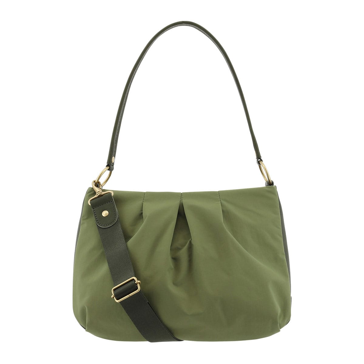 kissora キソラ ショルダーバッグ 本革 ヴィラーレ レディース KIOB-142 2WAY ハンドバッグ 牛革 日本製 レザー カーキ