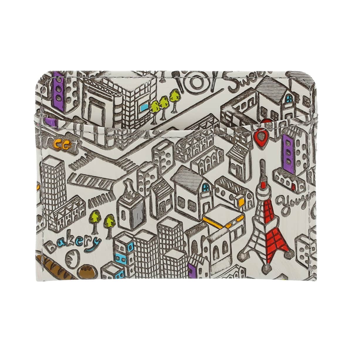 kissora キソラ パスケース 友禅文庫 本革 レディース KIPM-016 カードケース 定期入れ 牛革 日本製 東京 TOKYO