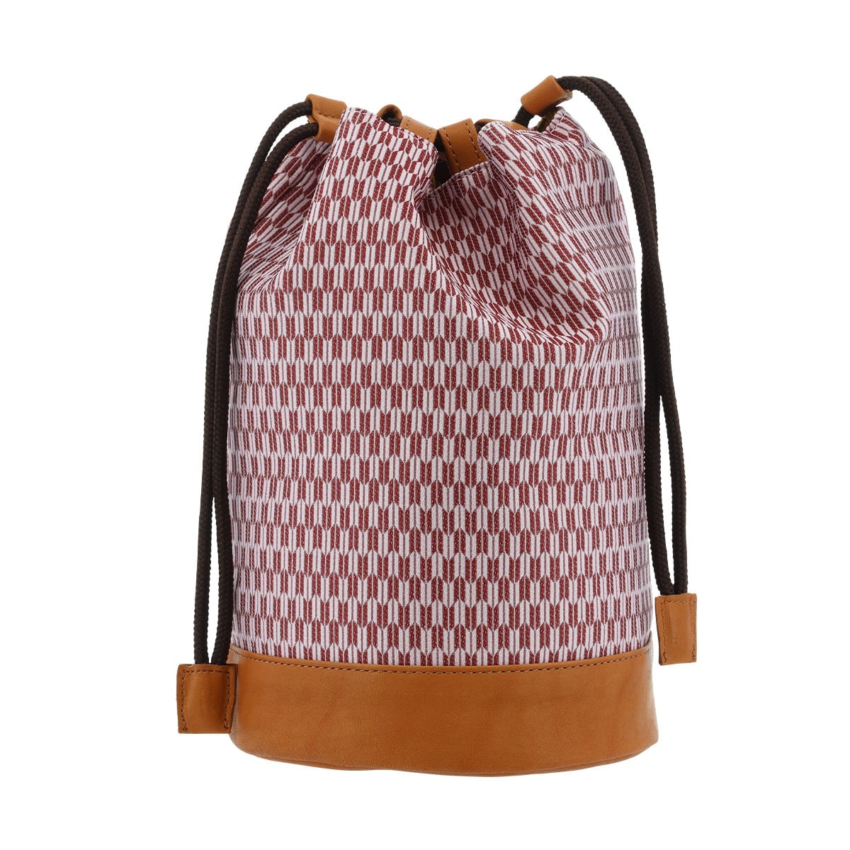 kissora キソラ 巾着バッグ 信玄袋 KIPM-022 京織 矢羽根ピンク