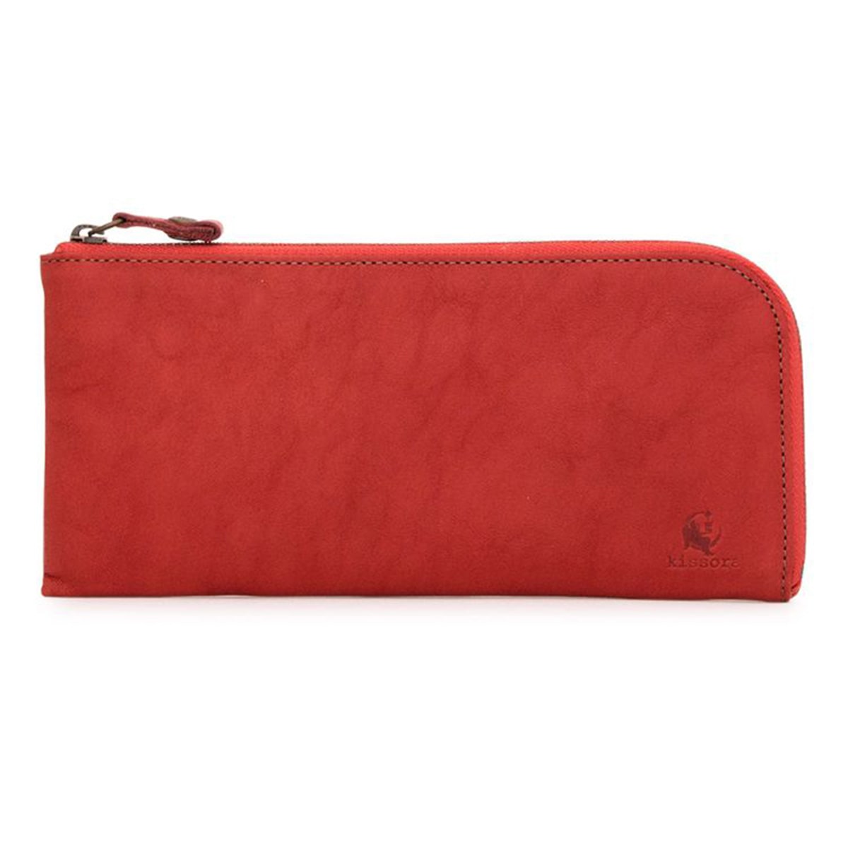 kissora キソラ 長財布 日本製 本革 レザー 大容量 レディース KIPT-036 レッド