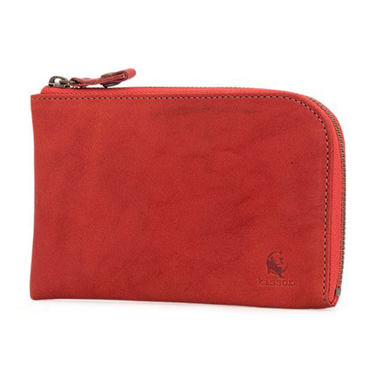 kissora キソラ 長財布 日本製 本革 レザー 大容量 レディース KIPT-037 レッド