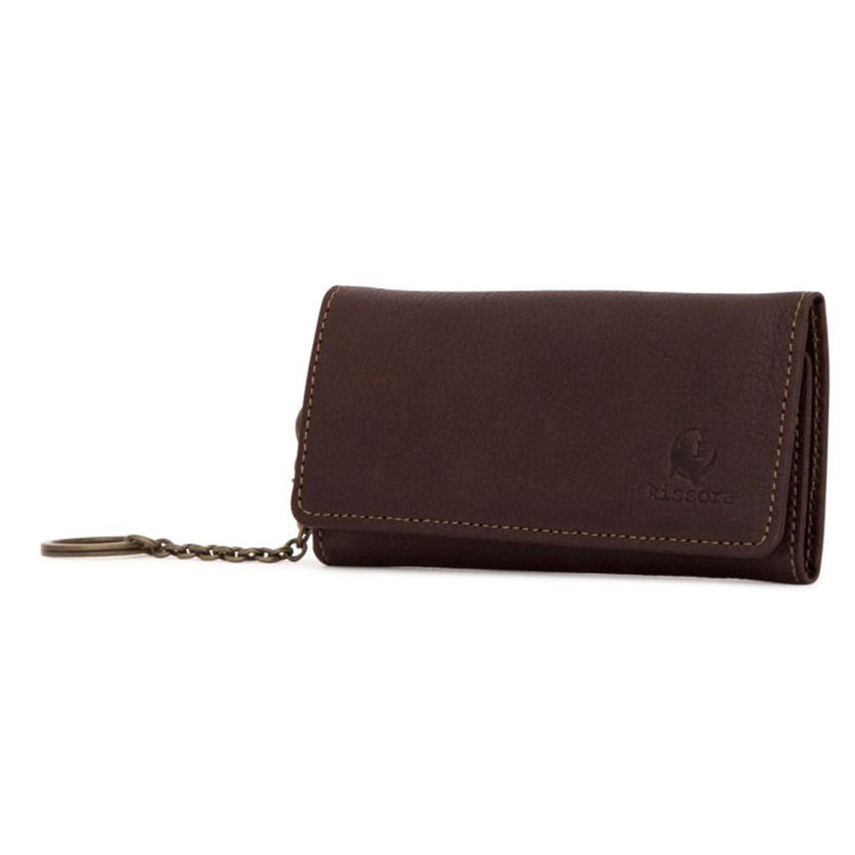 kissora キソラ キーケース 日本製 本革 レディース KIPT-055 チョコ