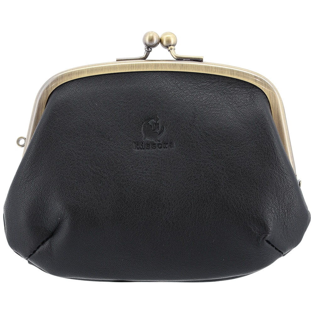 kissora キソラ ミニ財布 本革 日本製 国産 KIPT-064 ブラック