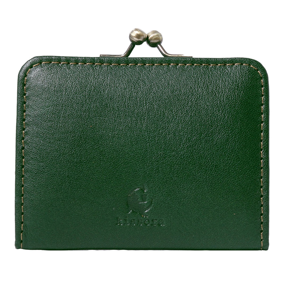 kissora キソラ コインケース KIPT-065 Celazole セラゾール ガマ口 小銭入れ グリーン